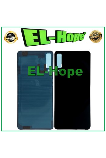 TAPA DE BATERÍA PARA SAMSUNG GALAXY A7 2018 SM-A750 CARCASA TRASERA NEGRA