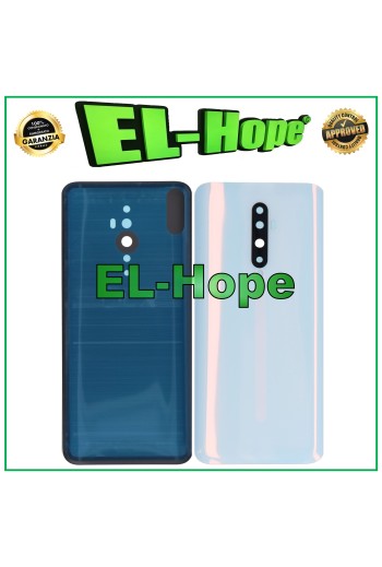 TAPA DE BATERÍA PARA OPPO RENO 2Z CPH1945 CPH1951 CRISTAL TRASERO BLANCO