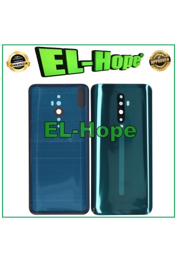 TAPA DE BATERÍA PARA OPPO RENO 2Z CPH1945 CPH1951 CRISTAL TRASERO VERDE