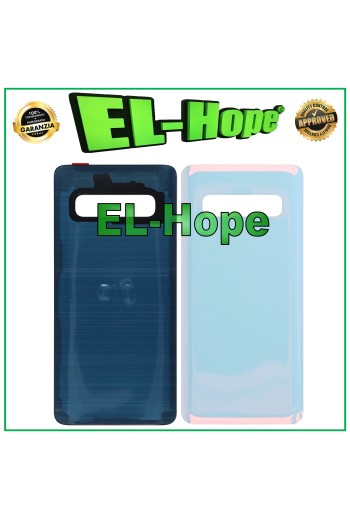 TAPA DE BATERÍA PARA SAMSUNG GALAXY S10 SM-G973F CRISTAL TRASERO BLANCO