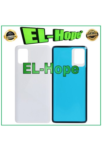 TAPA TRASERA PARA SAMSUNG GALAXY A51 SM-A515 CUERPO DE BATERÍA BLANCO