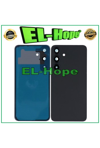 FUNDA DE BATERÍA PARA SAMSUNG GALAXY S25+ PLUS SM-S936 TAPA TRASERA NEGRA