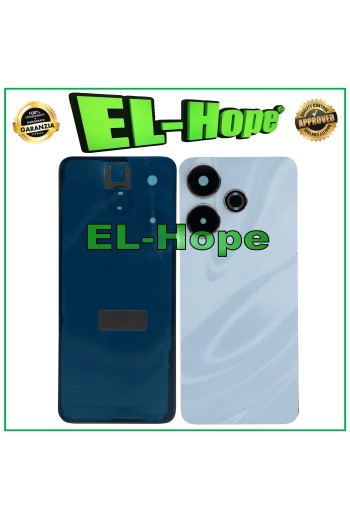 TAPA DE BATERÍA PARA XIAOMI REDMI 13 2404ARN45A CUERPO TRASERO CRISTAL AZUL