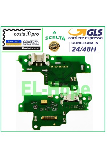 Conector de carga para Huawei Y5 2019 AMN-LX9 Base de carga para micrófono Micro USB