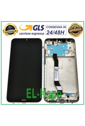 PANTALLA LCD + MARCO ORIGINAL XIAOMI REDMI NOTE 8 M1908C3JH PANTALLA TÁCTIL BLANCA