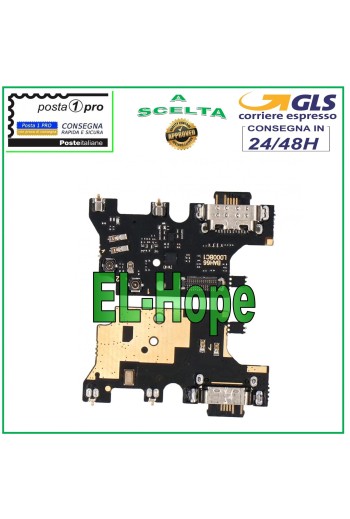CONECTOR DE CARGA PARA TCL 10 LITE + BASE DE CARGA CON MICRÓFONO TIPO C