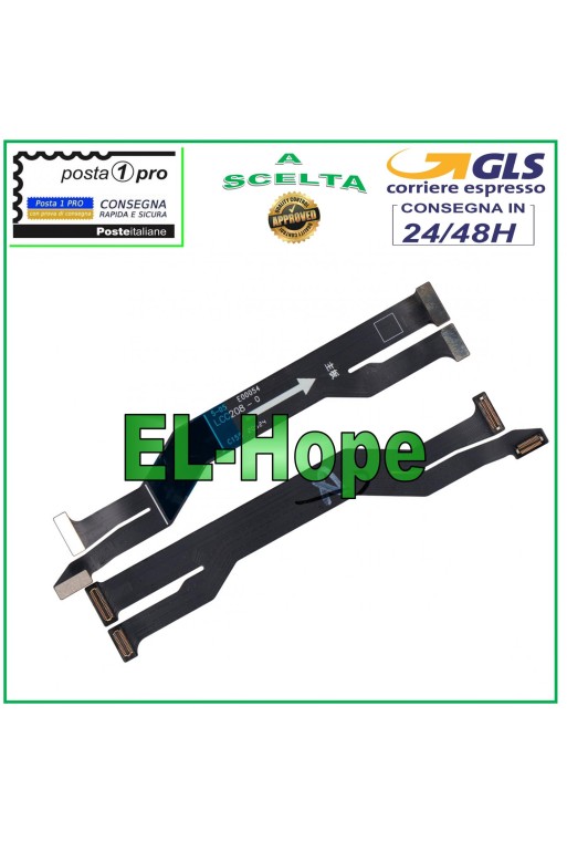 Cable flexible plano de conexión a placa base y pantalla LCD OPPO Find X3 Lite CPH2145