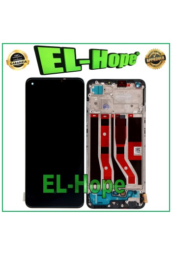PANTALLA LCD OLED + MARCO PARA OPPO A74 4G CPH2219 / F19 4G PANTALLA TÁCTIL DE VIDRIO