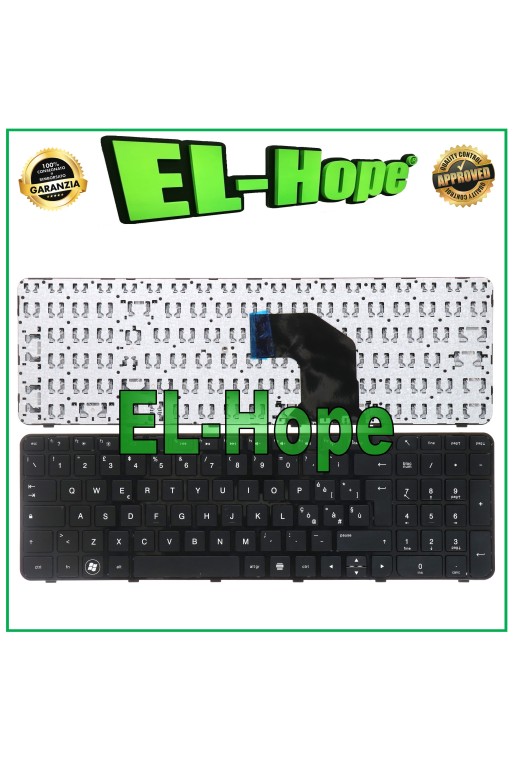 TECLADO ITALIANO PARA PORTÁTIL HP COMPAQ G6-2000 G6-2100 N. DE PARTE V132446ak2 
