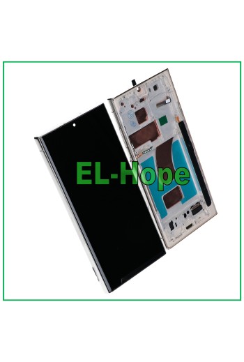 PANTALLA LCD TFT TÁCTIL MARCO PARA SAMSUNG GALAXY S23 ULTRA SM-S918 SKYBLUE