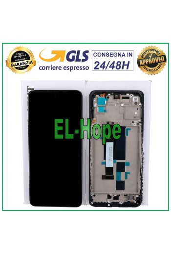 PANTALLA LCD ORIGINAL XIAOMI REDMI NOTE 10 PRO 5G MARCO TÁCTIL CRISTAL NEGRO