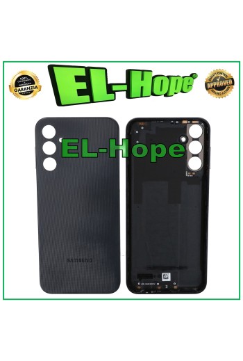 CUBIERTA DE BATERÍA ORIGINAL SAMSUNG GALAXY A14 4G SM-A145F CUERPO DE VIDRIO NEGRO