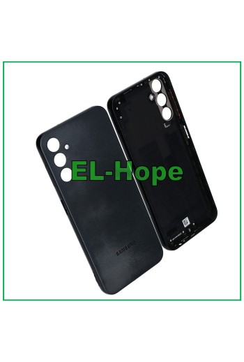 CUBIERTA DE BATERÍA ORIGINAL SAMSUNG GALAXY A14 4G SM-A145F CUERPO DE VIDRIO NEGRO
