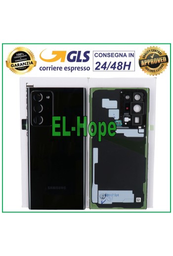 CUERPO TRASERO DE BATERÍA ORIGINAL SAMSUNG GALAXY NOTE 20 ULTRA SM-N985 NEGRO