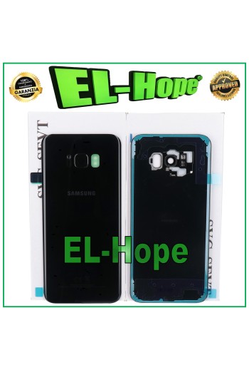 FUNDA ORIGINAL SAMSUNG GALAXY S8 PLUS SM-G955 NEGRA CON TAPA TRASERA DE BATERÍA