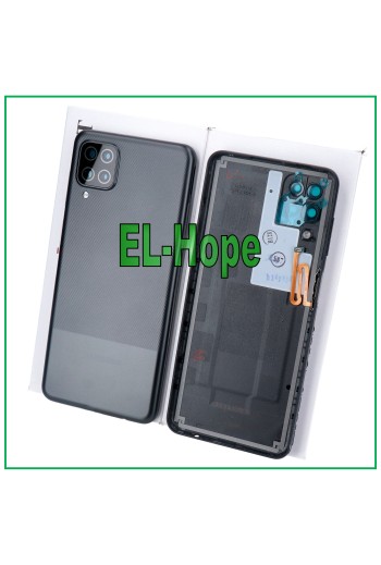 TAPA TRASERA DE BATERÍA ORIGINAL SAMSUNG GALAXY A12 SM-A127 NEGRA
