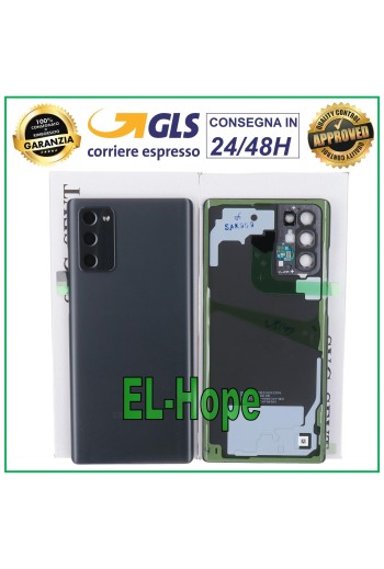 TAPA TRASERA DE BATERÍA ORIGINAL SAMSUNG GALAXY NOTE 20 SM-N981 GRIS 