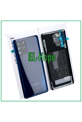 CARCASA TRASERA DE BATERÍA ORIGINAL SAMSUNG GALAXY S10 LITE SM-G770 AZUL PRISMA