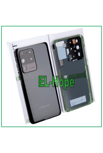 CARCASA TRASERA ORIGINAL SAMSUNG GALAXY S20 ULTRA SM-G988 NEGRA