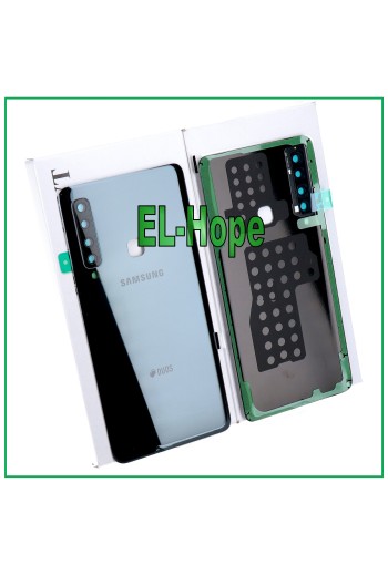 TAPA TRASERA DE BATERÍA ORIGINAL PARA SAMSUNG GALAXY A9 2018 SM-A920, NEGRA