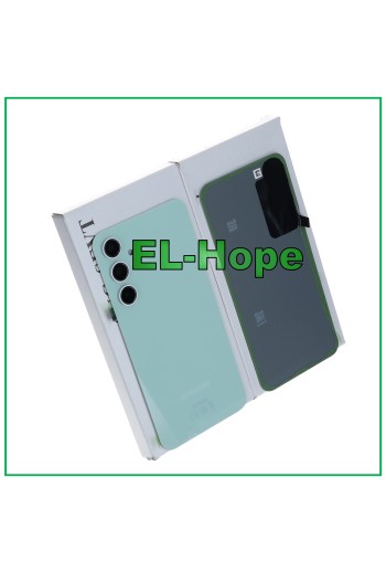 CUBIERTA DE BATERÍA ORIGINAL SAMSUNG GALAXY S23 FE SM-S711B CUERPO DE VIDRIO MENTA