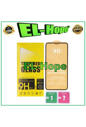 PELÍCULA DE VIDRIO TEMPLADO 3D DE CURVA COMPLETA 9D PARA APPLE IPHONE 11 PRO MAX LCD