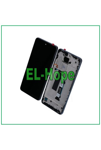 PANTALLA LCD + MARCO PARA XIAOMI REDMI NOTE 9 PRO 5G 2020 TÁCTIL MONTADO NEGRO