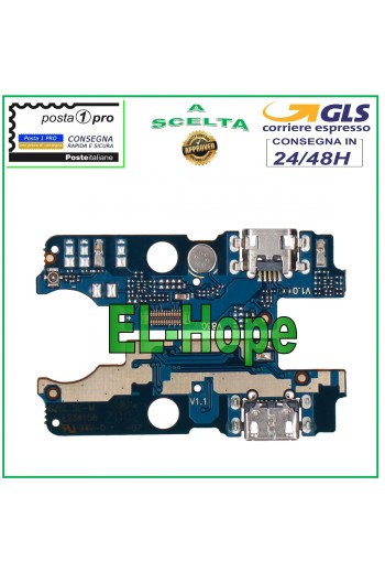 CONECTOR DE CARGA PARA WIKO VIEW 4 W-V851 + BASE DE MICRÓFONO CARGA MICRO USB