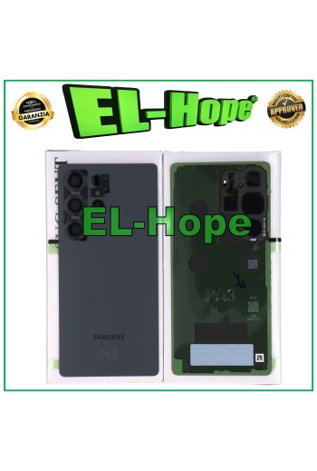 TAPA TRASERA DE BATERÍA ORIGINAL SAMSUNG GALAXY S25 ULTRA SM-S938 NEGRA