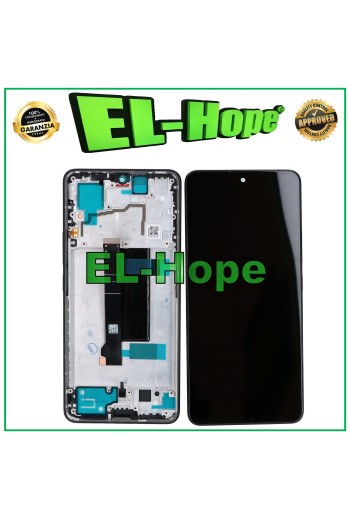 PANTALLA LCD + MARCO TFT PARA XIAOMI REDMI NOTE 13 PRO 5G 2312DRA50I TÁCTIL NEGRO