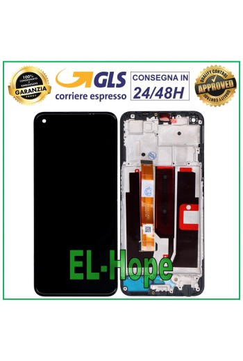 Marco de pantalla LCD para OPPO A93 5G PCGM00, pantalla tactil de cristal, color negro