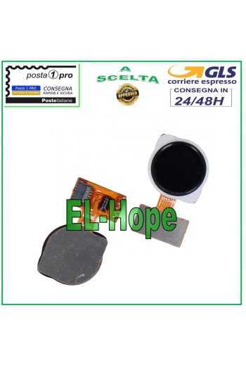 SENSOR DE HUELLAS DACTILARES BOTÓN INICIO XIAOMI REDMI M1901F7G M1901F7H NEGRO