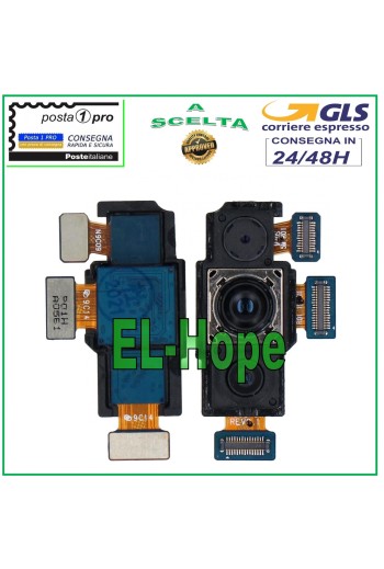CÁMARA TRASERA PLANA FLEXIBLE SAMSUNG GALAXY M21 SM M215 F MÓDULO DE CÁMARA TRASERA
