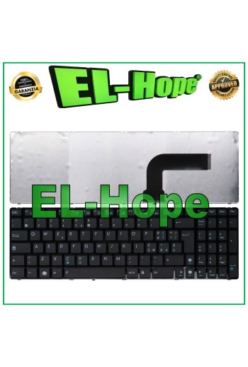 TECLADO PARA PORTÁTIL ASUS SERIE G73 G60 G72 G51 N61 N71 K60 K52 K72 NEGRO