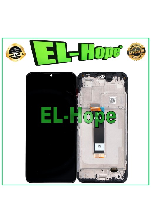MARCO DE PANTALLA LCD PARA XIAOMI POCO M4 5G 22041219PG 22041219NY VIDRIO DE PANTALLA TÁCTIL