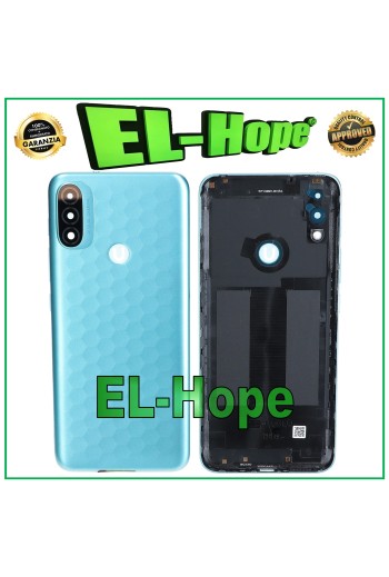 MOTOROLA MOTO E20 XT-2155 TAPA DE BATERÍA TRASERA AZUL DE SERVICIO ORIGINAL