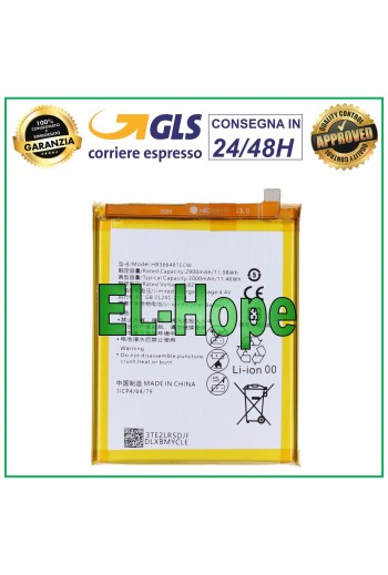 BATERÍA HB366481ECW PARA HUAWEI Y7 2018 LDN-L01 L21 Lx3 3000 mAh IGUAL A LA ORIGINAL