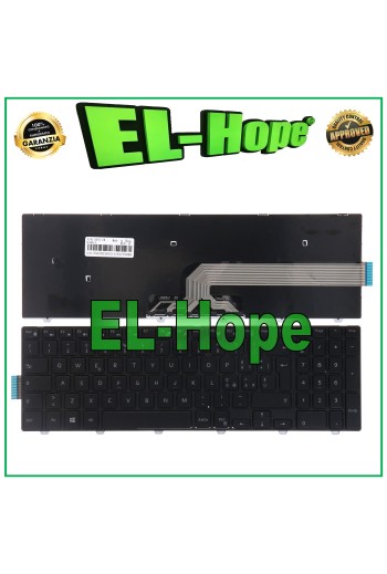 TECLADO ITALIANO PARA PORTÁTIL DELL 17 5000 5748 5749 5755 5758 5759 NEGRO