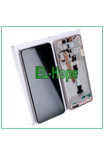 Pantalla LCD original XIAOMI POCO X3 NFC M2007J20CI con marco tactil dorado