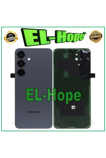 CARCASA DE BATERÍA ORIGINAL SAMSUNG GALAXY S25 SM-S931 TAPA TRASERA NEGRA