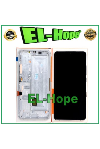 PANTALLA LCD TÁCTIL MARCO IGUAL SERVICIO ORIGINAL XIAOMI MI CC9 PRO M1910F4E PLATA