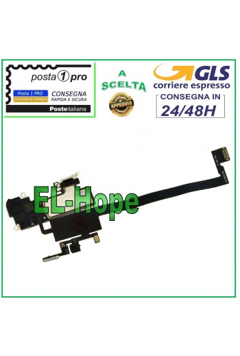 SENSOR DE PROXIMIDAD PLANO APPLE IPHONE XS MAX ALTAVOZ + MICRÓFONO ALTAVOZ