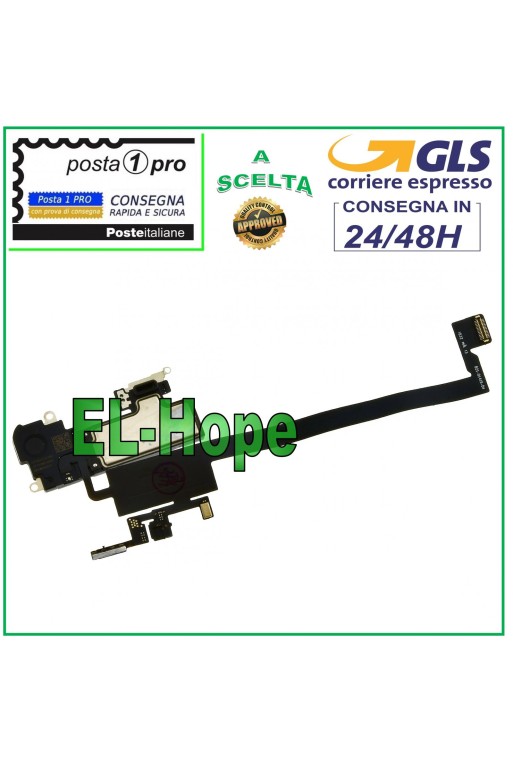 SENSOR DE PROXIMIDAD PLANO APPLE IPHONE XS MAX ALTAVOZ + MICRÓFONO ALTAVOZ