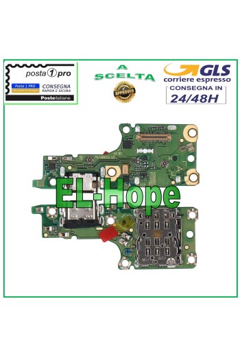 CONECTOR DE CARGA LECTOR SIM HONOR X9 / X30 MICRÓFONO BASE DE CARGA