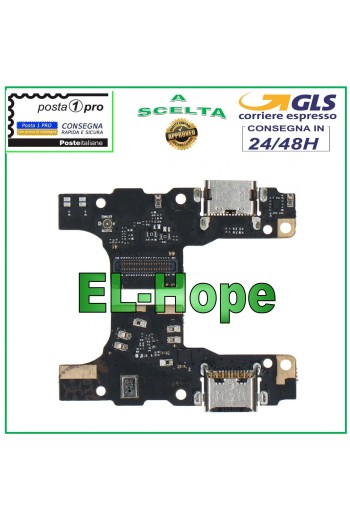 Conector de carga para Nokia G21 TA-1418, base de carga PCB para micrófono, tipo C 