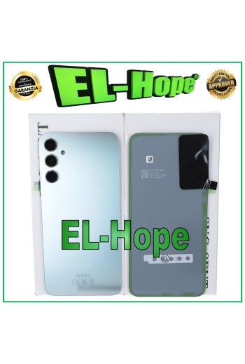 CUBIERTA DE BATERÍA ORIGINAL SAMSUNG GALAXY A34 5G SM-A346B CUERPO DE VIDRIO PLATA