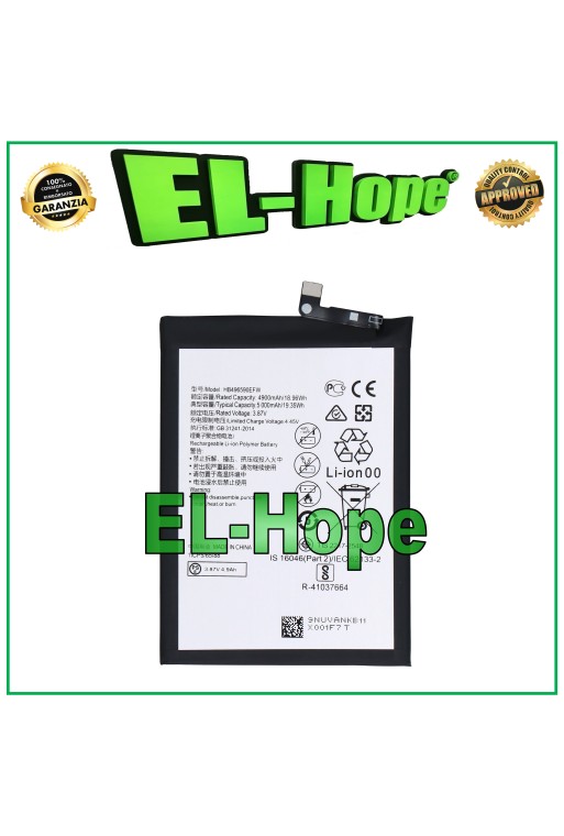 HB496590EFW BATERÍA PARA HONOR X6 VNE-LX1 VNE-LX2 5000mAh IGUAL ORIGINAL