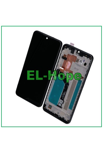 PANTALLA LCD + MARCO PARA NOKIA 6.2 TA-1198 1200 1187 1201 PANTALLA TÁCTIL CRISTAL NEGRO