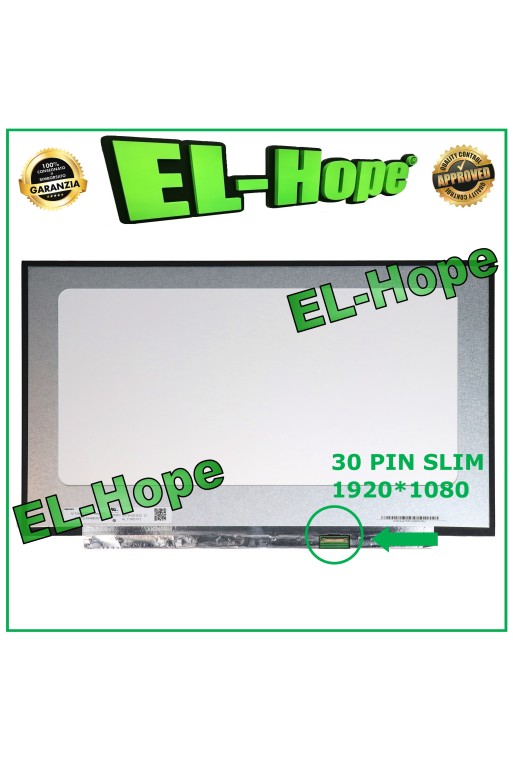 PANTALLA N173HCE-E3B PORTÁTIL LCD 17.3 30 PINES SLIM 1920*1080 FHD LED PANTALLA