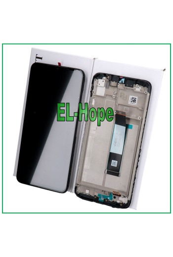 PANTALLA LCD + MARCO ORIGINAL XIAOMI REDMI 9T M2010J19SY PANTALLA TÁCTIL CRISTAL NEGRO